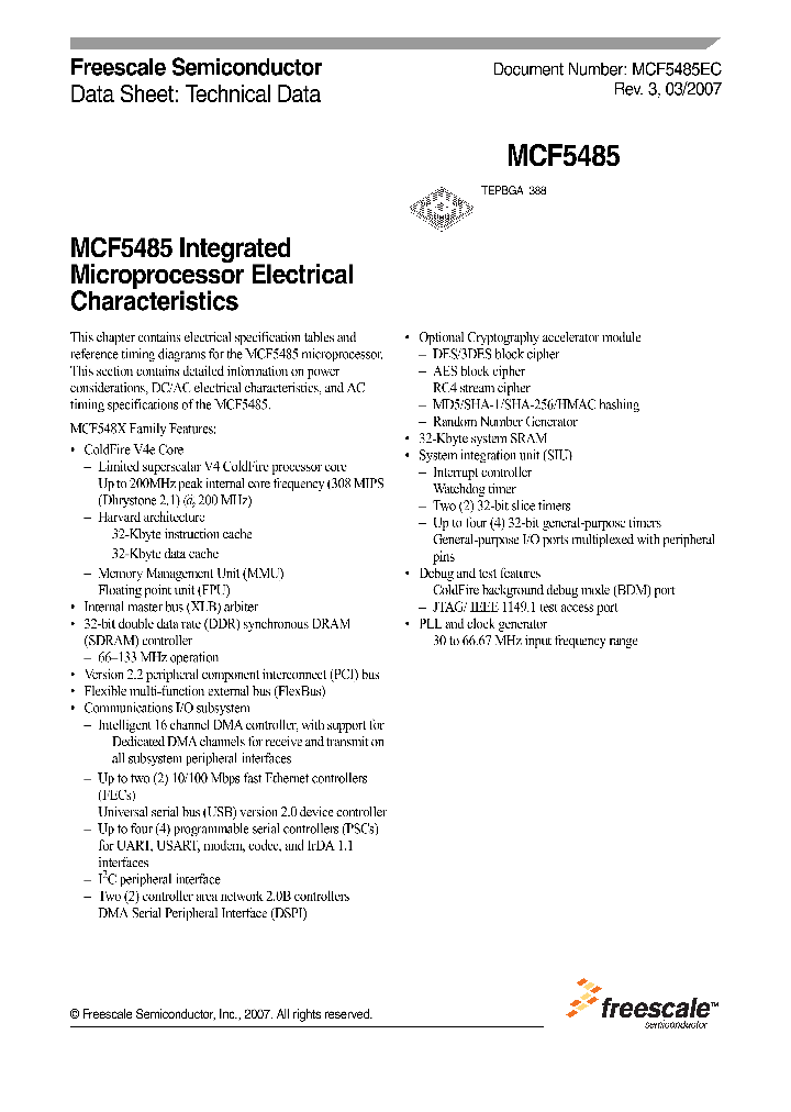 MCF5485_1277679.PDF Datasheet
