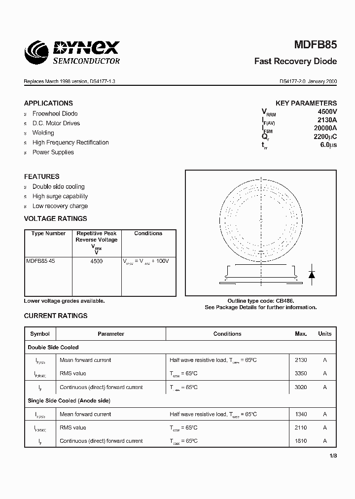 MDFB8545_1278267.PDF Datasheet