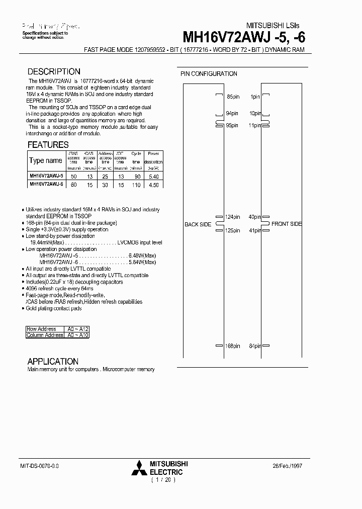 MH16V72AWJ-6_1278949.PDF Datasheet