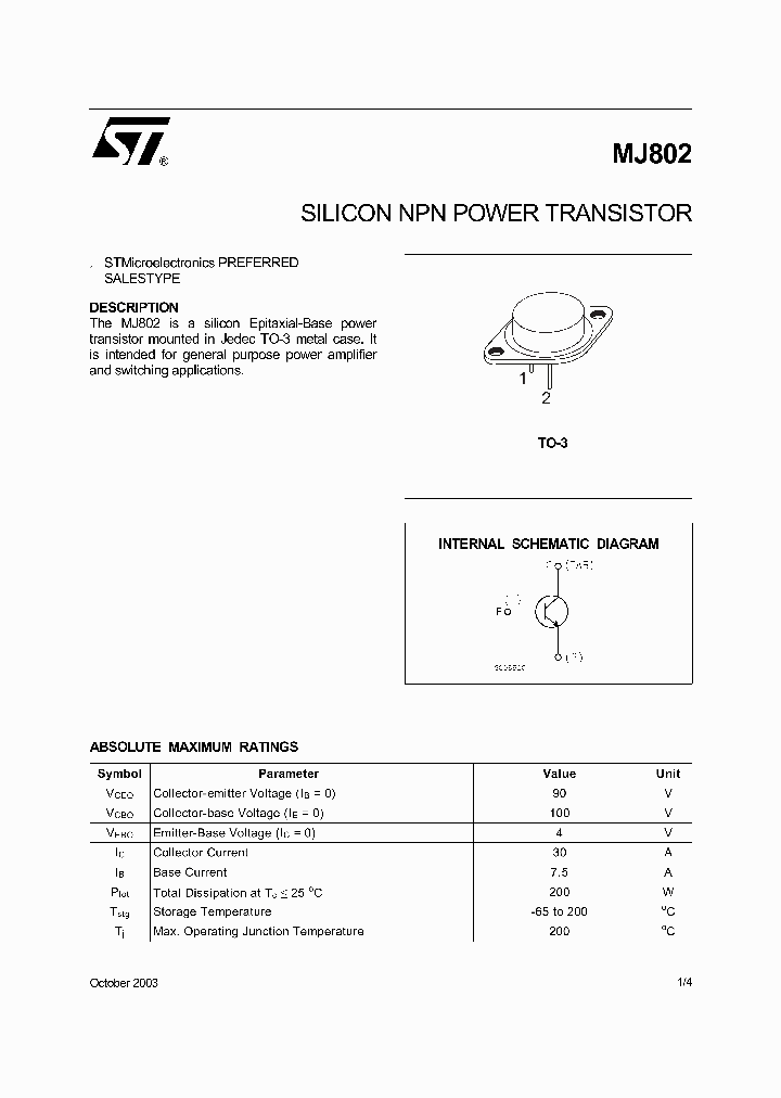 MJ80203_738458.PDF Datasheet