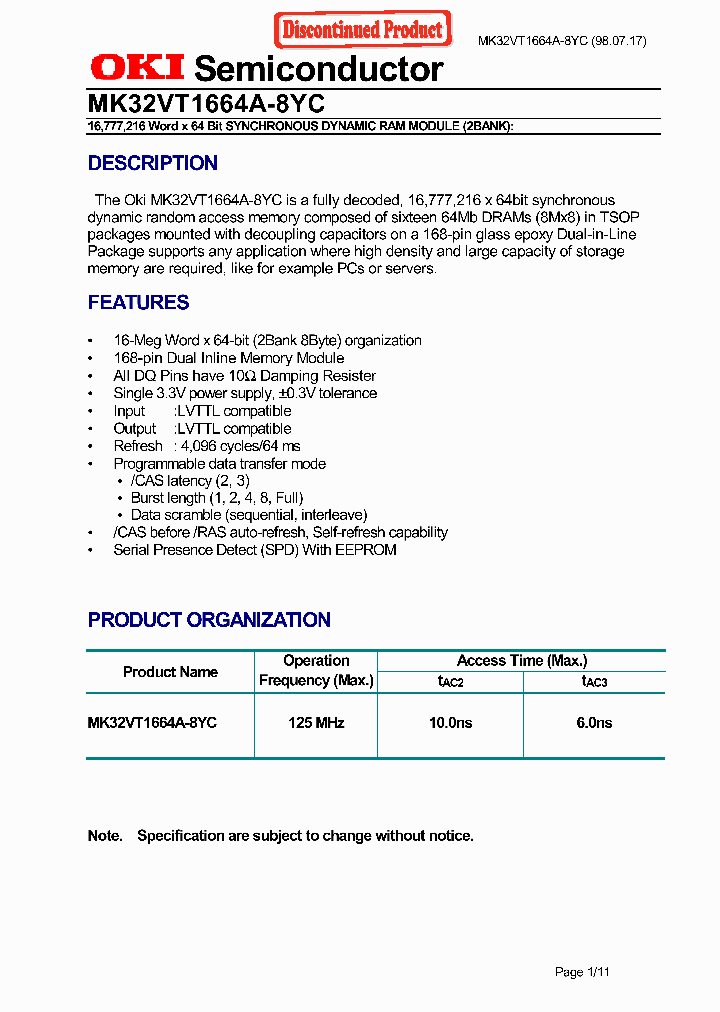 MK32VT1664A-8YC_1280140.PDF Datasheet