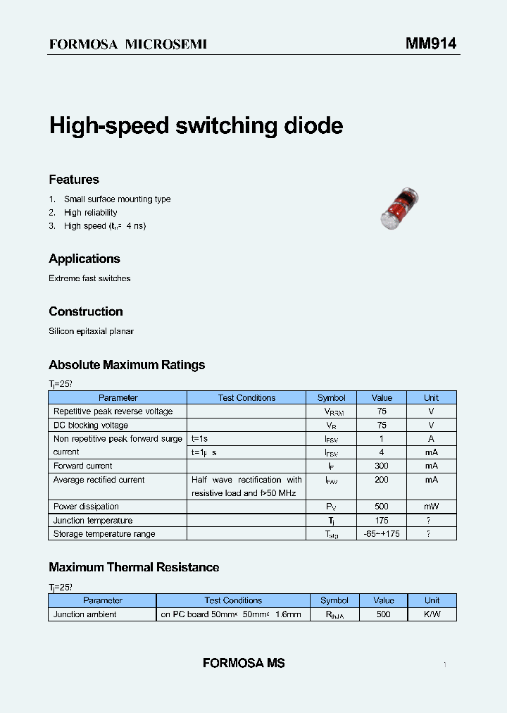 MM914_1280975.PDF Datasheet