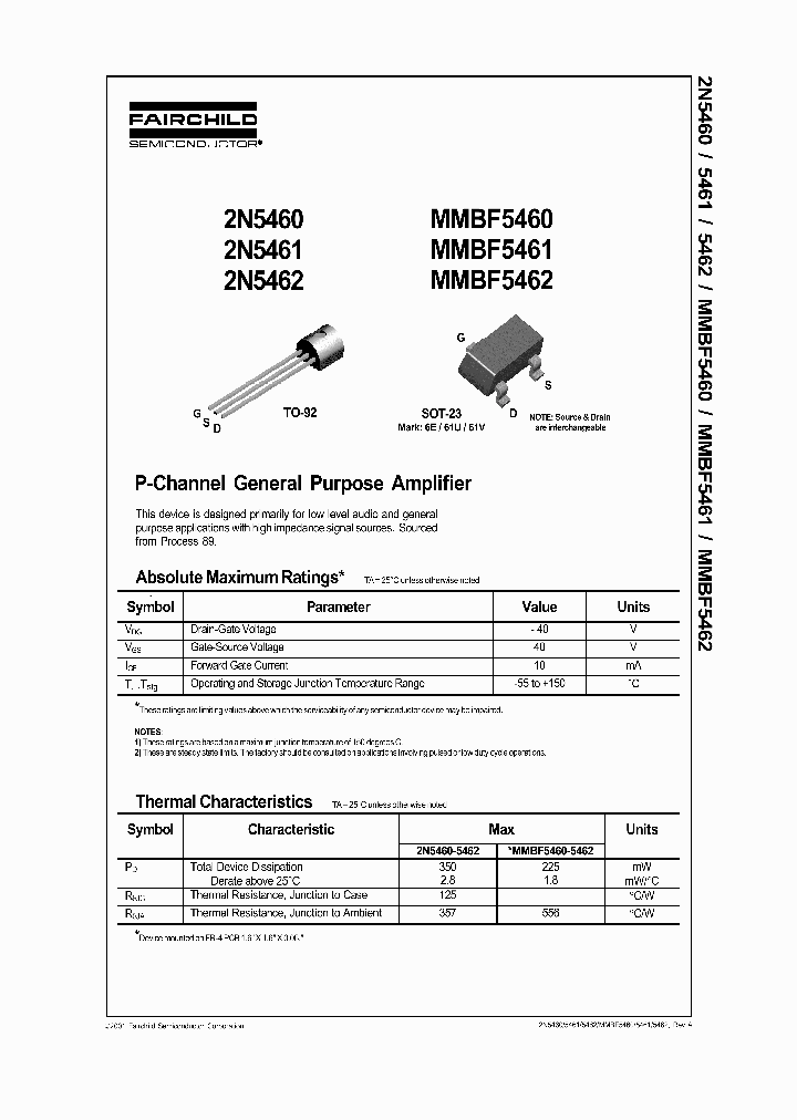 MMBF5462_1281209.PDF Datasheet