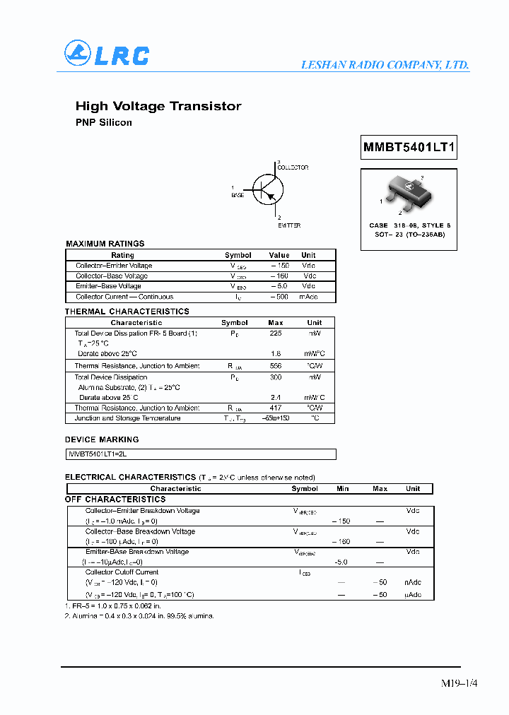 MMBT5401LT1_1083064.PDF Datasheet