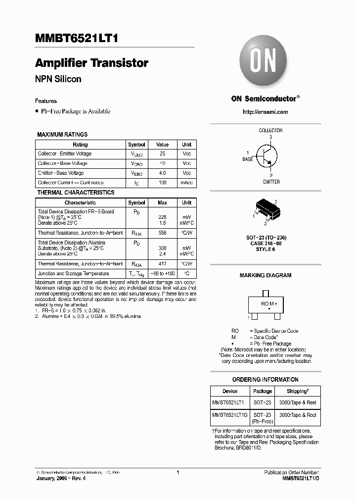 MMBT6521LT1_1118459.PDF Datasheet