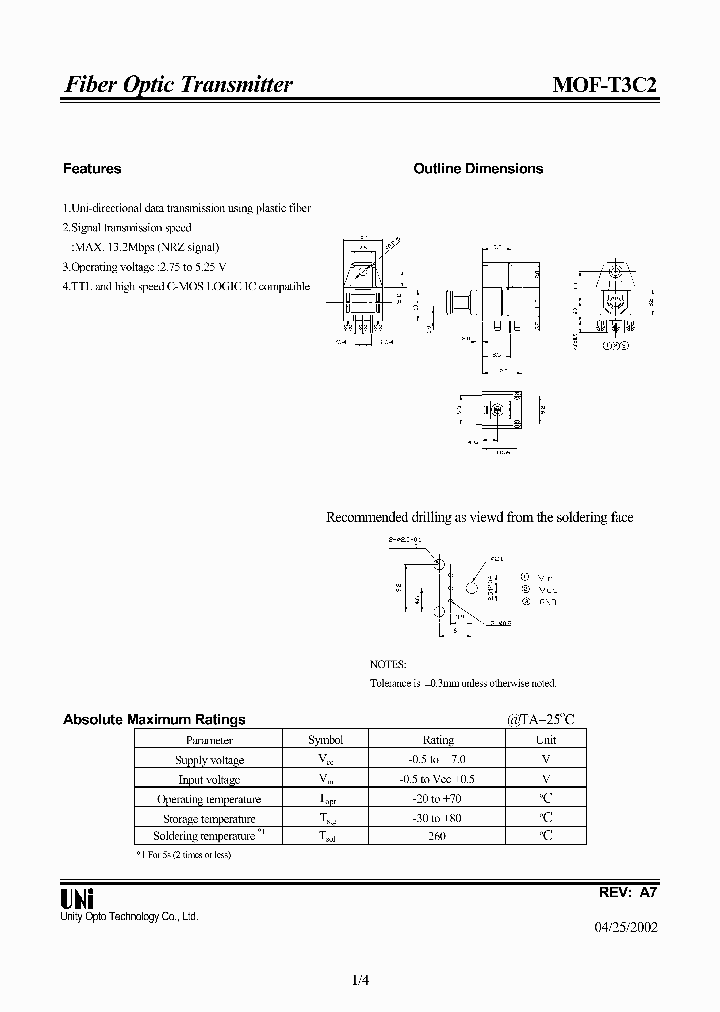 MOF-T3C2_1282207.PDF Datasheet