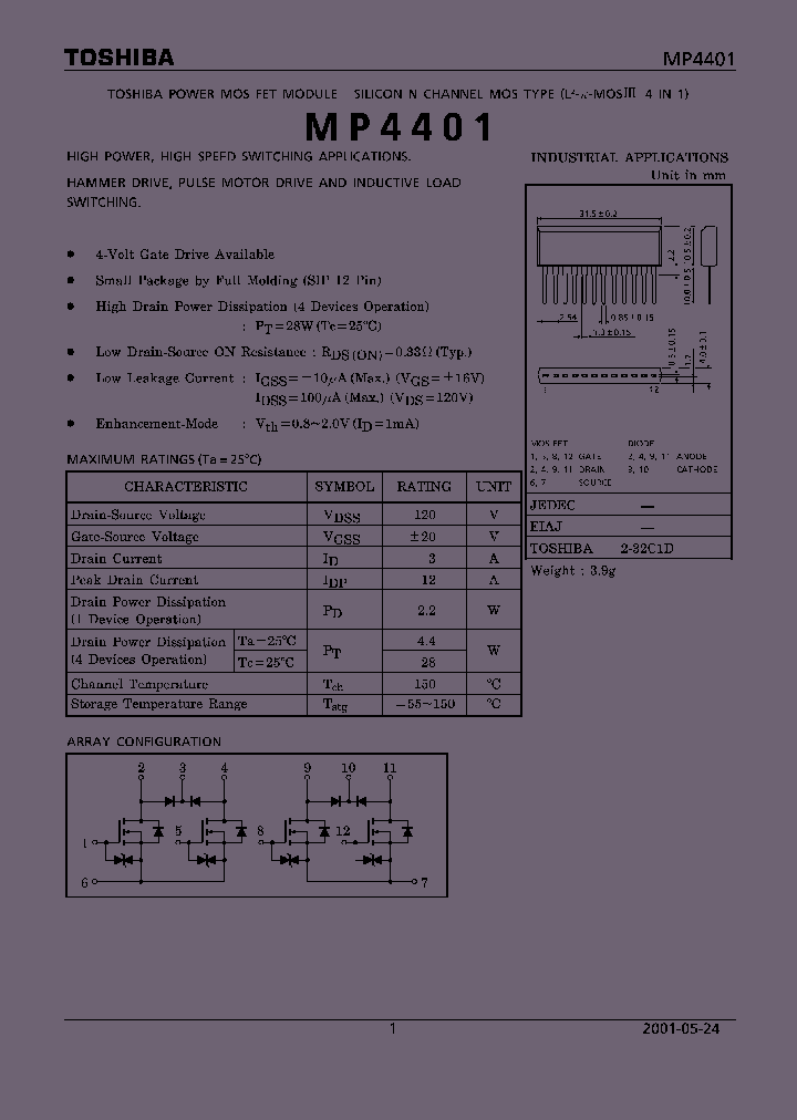 MP4401_1153631.PDF Datasheet