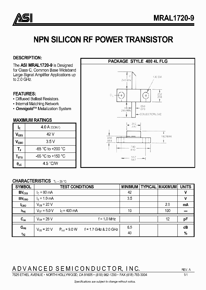 MRAL1720-9_1283380.PDF Datasheet