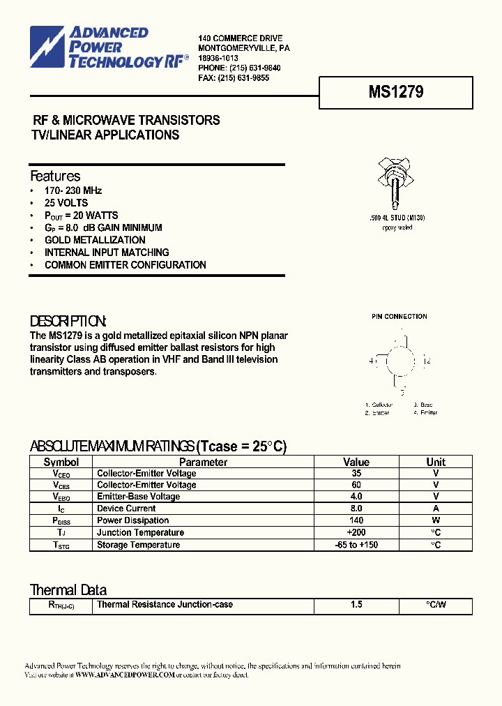 MS1279_1082413.PDF Datasheet