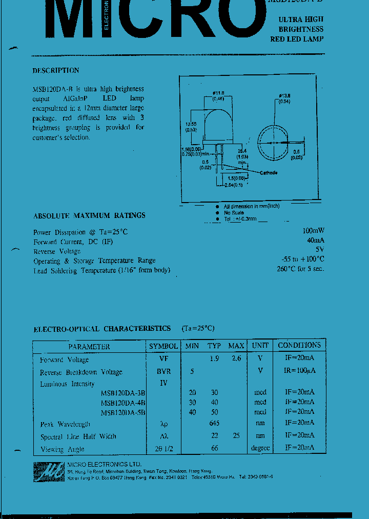 MSB120DA-B_1284061.PDF Datasheet