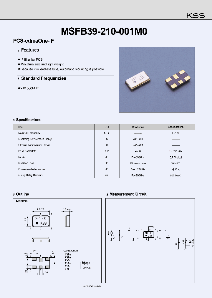 MSFB39-210-001M0_1284321.PDF Datasheet