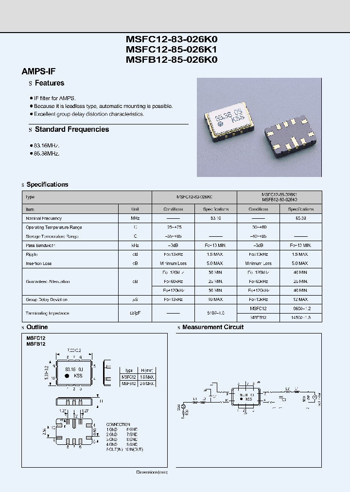 MSFC12-85-026K1_1284323.PDF Datasheet