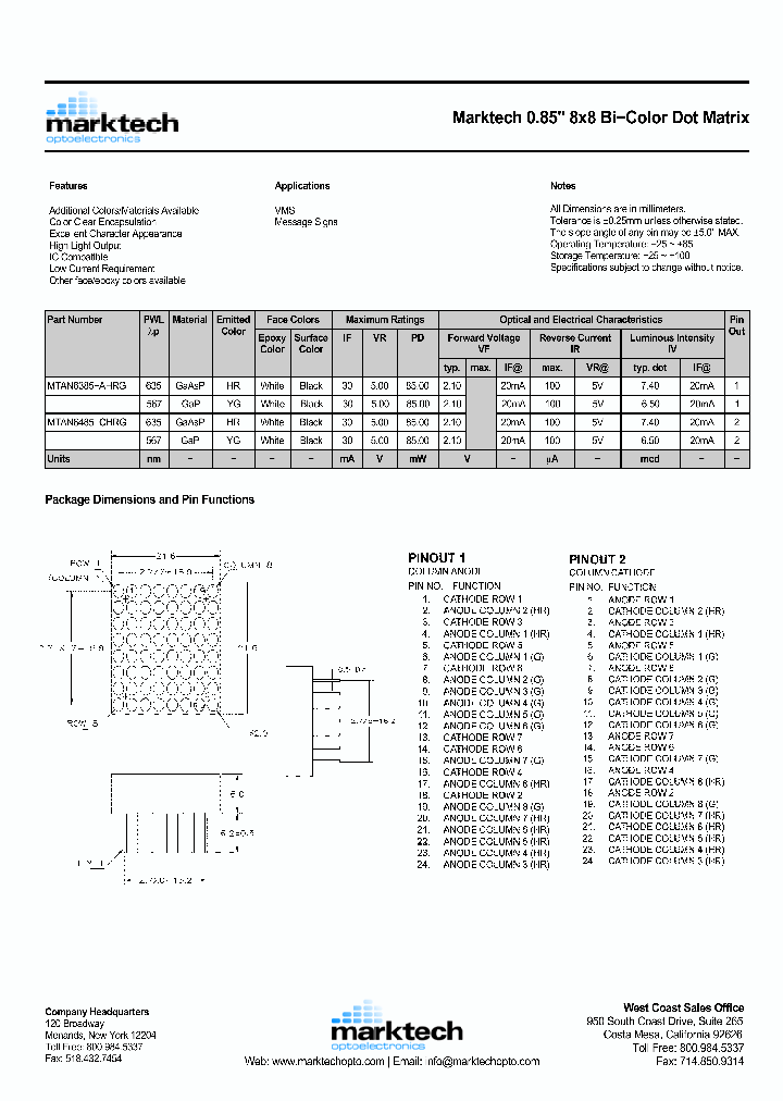 MTAN6485-CHRG_1285461.PDF Datasheet