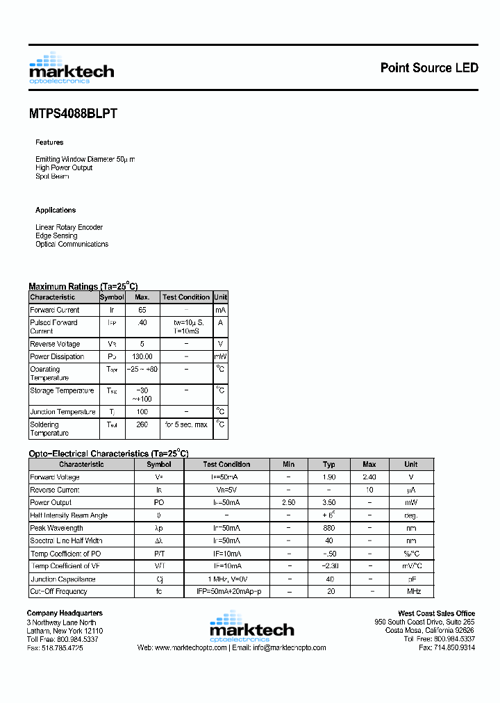 MTPS4088BLPT_1285898.PDF Datasheet
