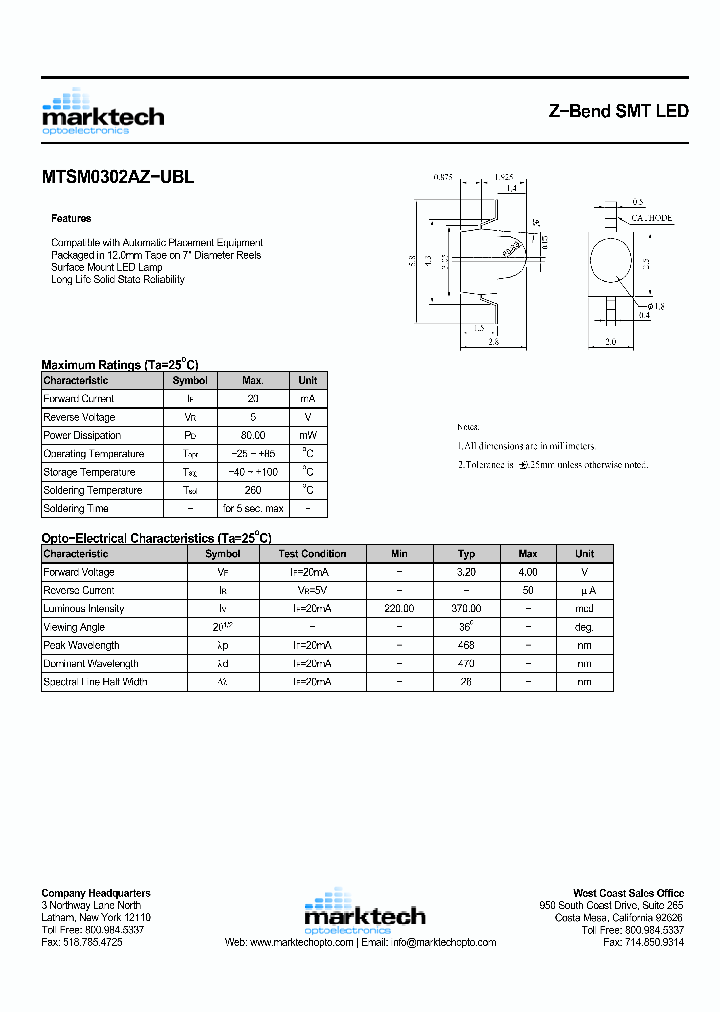 MTSM0302AZ-UBL_1285936.PDF Datasheet