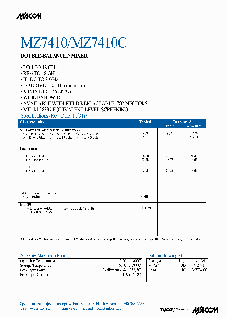 MZ7410C_1287006.PDF Datasheet