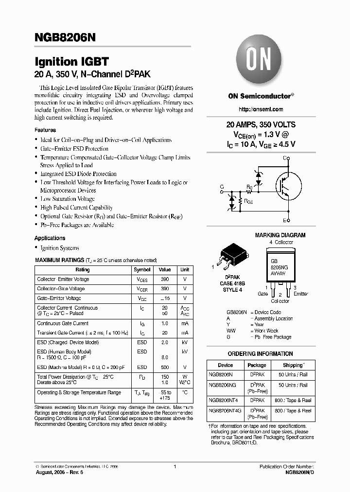 NGB8206NT4_1108451.PDF Datasheet