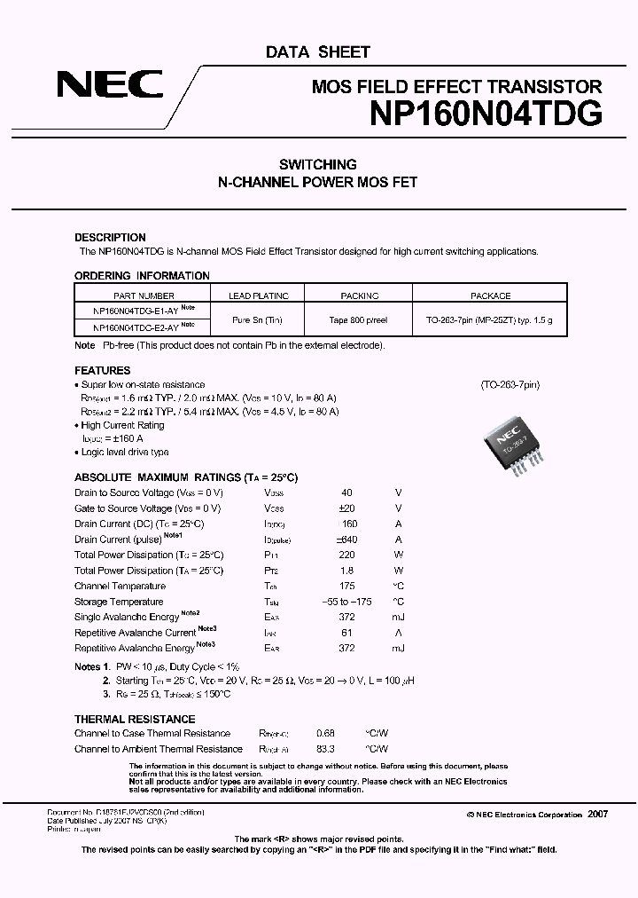 NP160N04TDG-E2-AY_1289586.PDF Datasheet