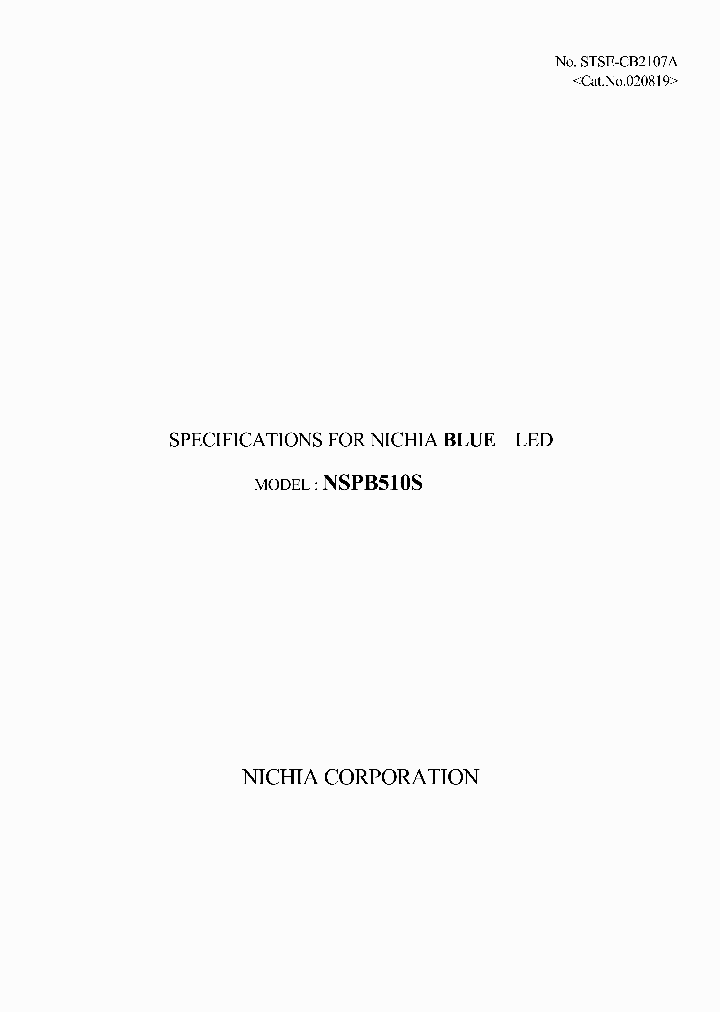 NSPB510S_1289750.PDF Datasheet