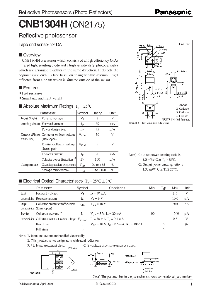 ON2175_1292007.PDF Datasheet