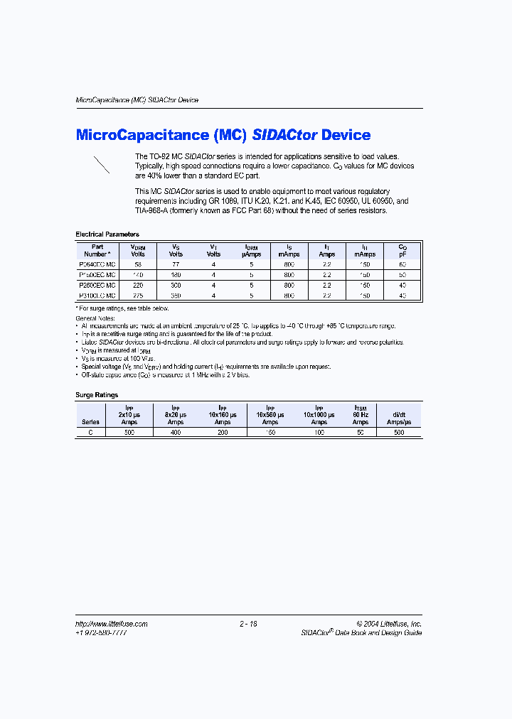 P3100ECMC_1292903.PDF Datasheet