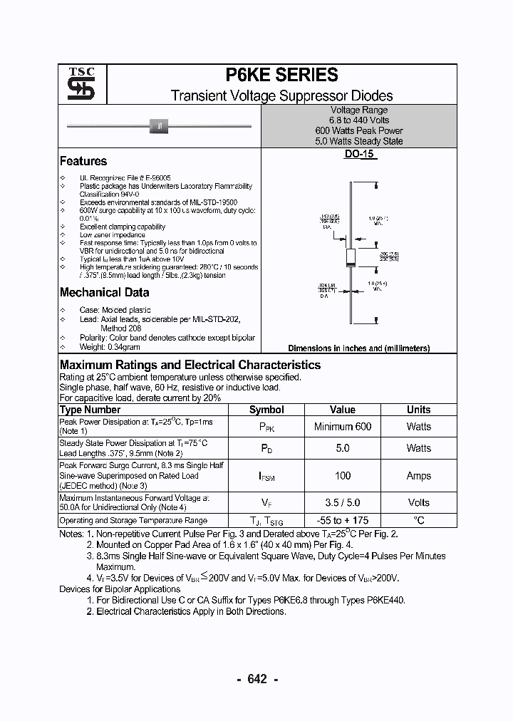 P6KE_1098200.PDF Datasheet