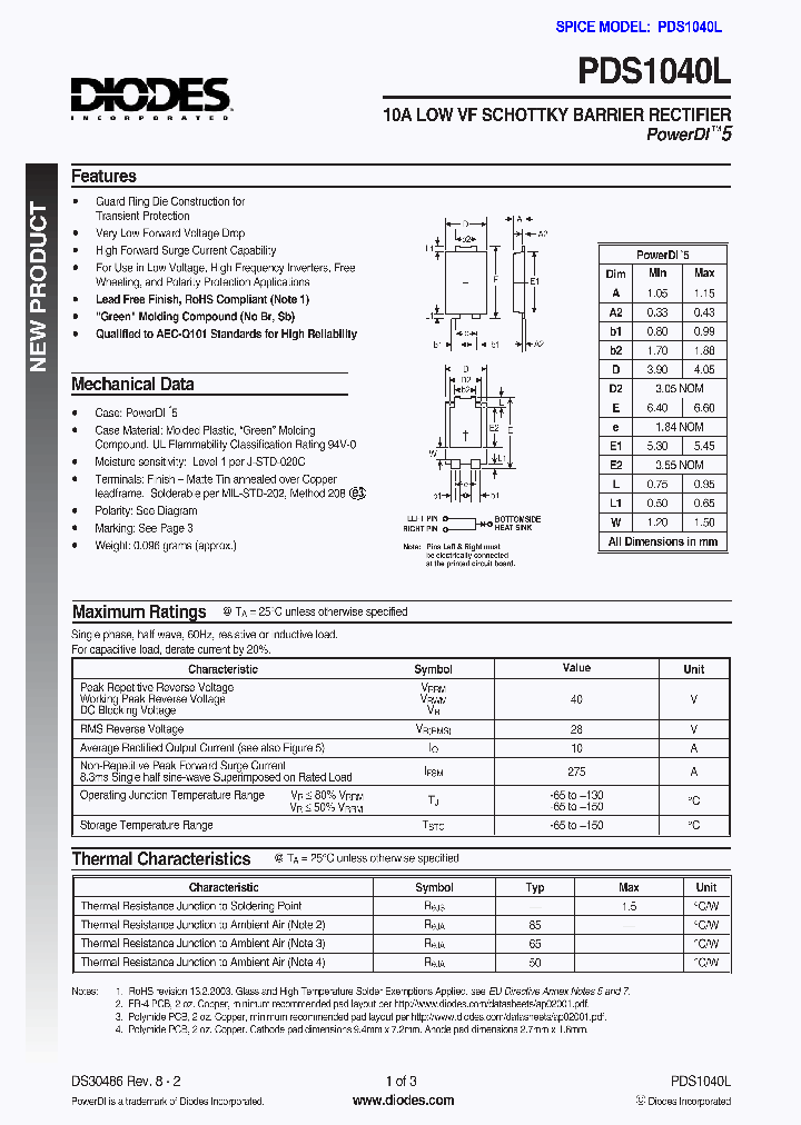 PDS1040L_645348.PDF Datasheet