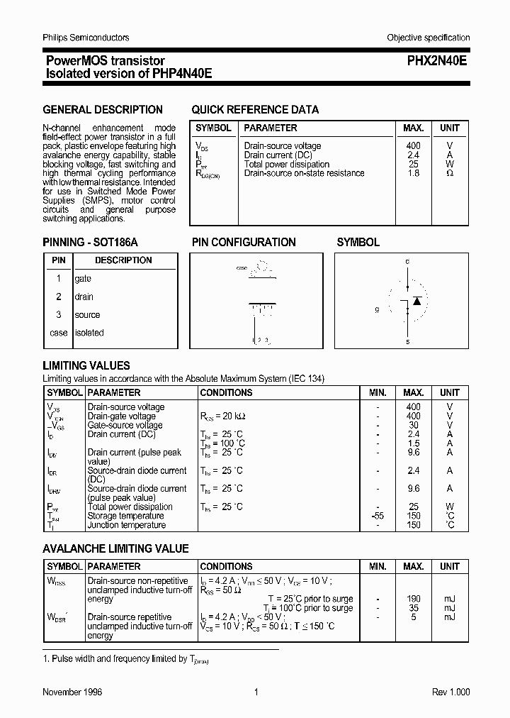 PHX2N40E_1295681.PDF Datasheet