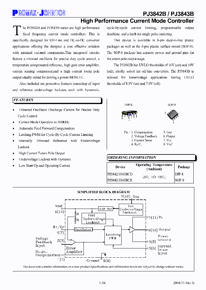 PJ3843BCS_1296304.PDF Datasheet