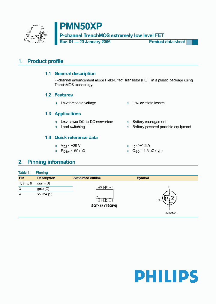 PMN50XP_1297020.PDF Datasheet