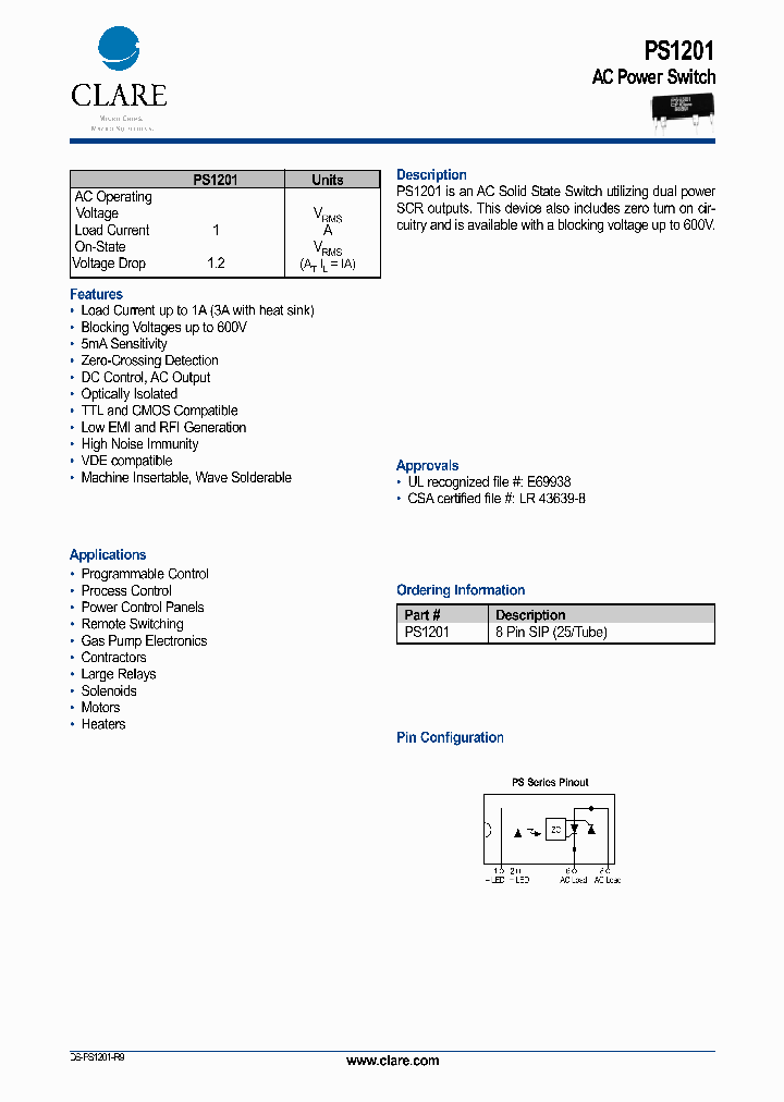 PS1201_1083987.PDF Datasheet