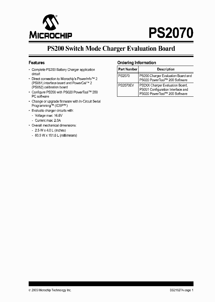 PS2070_1297531.PDF Datasheet