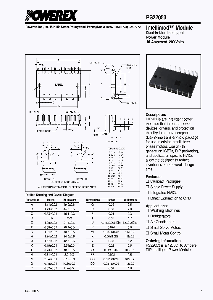 PS22053_1297554.PDF Datasheet