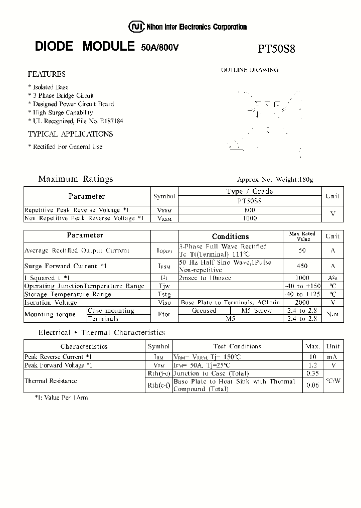 PT50S8_1298031.PDF Datasheet