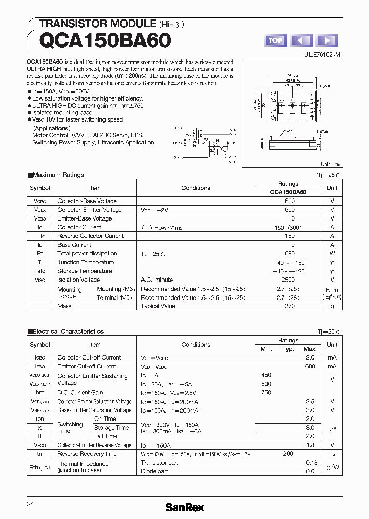 QCA150BA60_1299795.PDF Datasheet