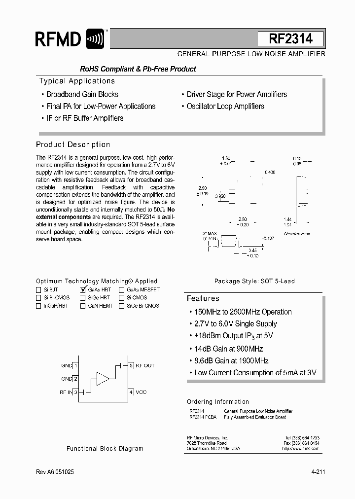 RF231406_1048945.PDF Datasheet