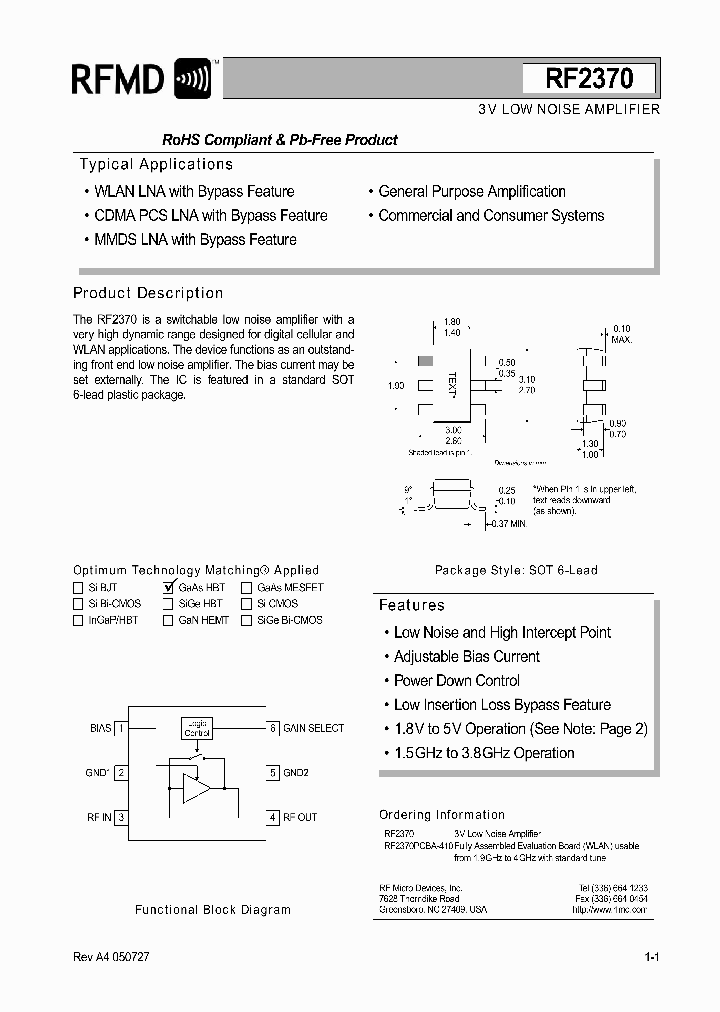 RF2370_1186247.PDF Datasheet