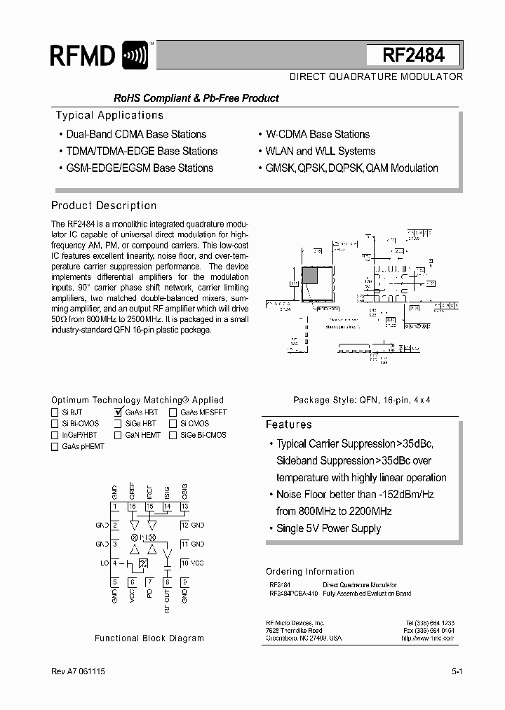 RF2484PCBA-410_1046591.PDF Datasheet