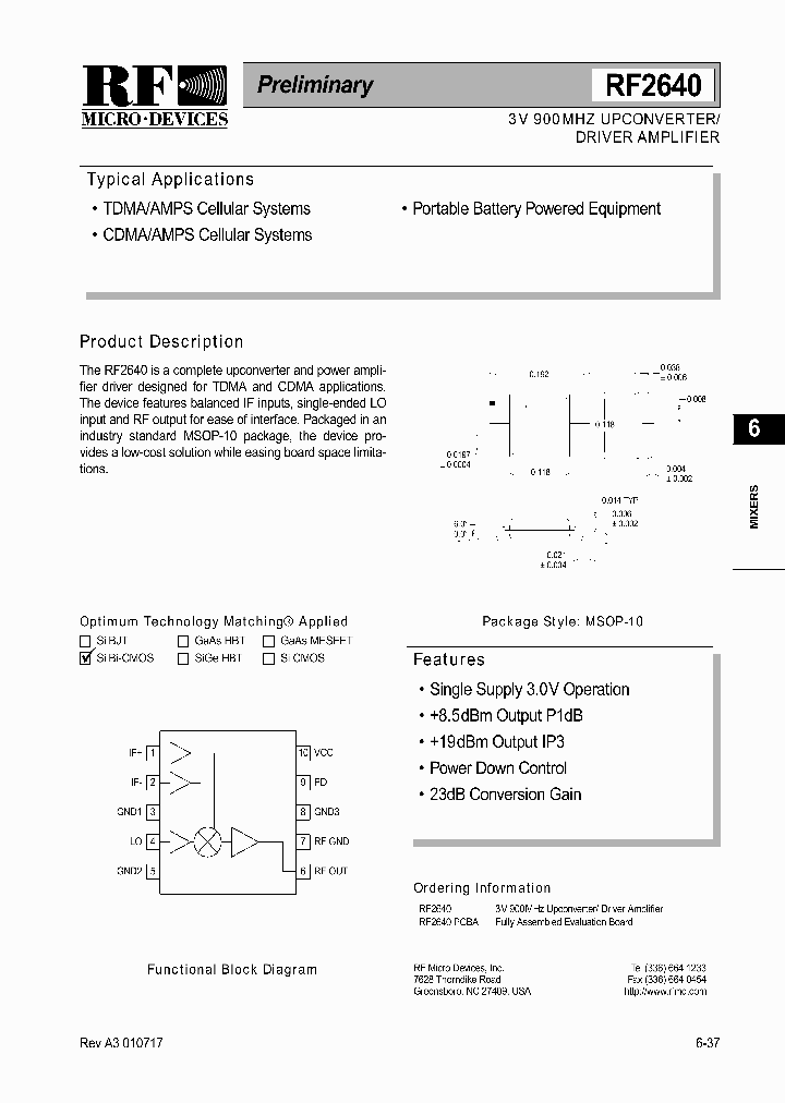 RF2640_1301392.PDF Datasheet