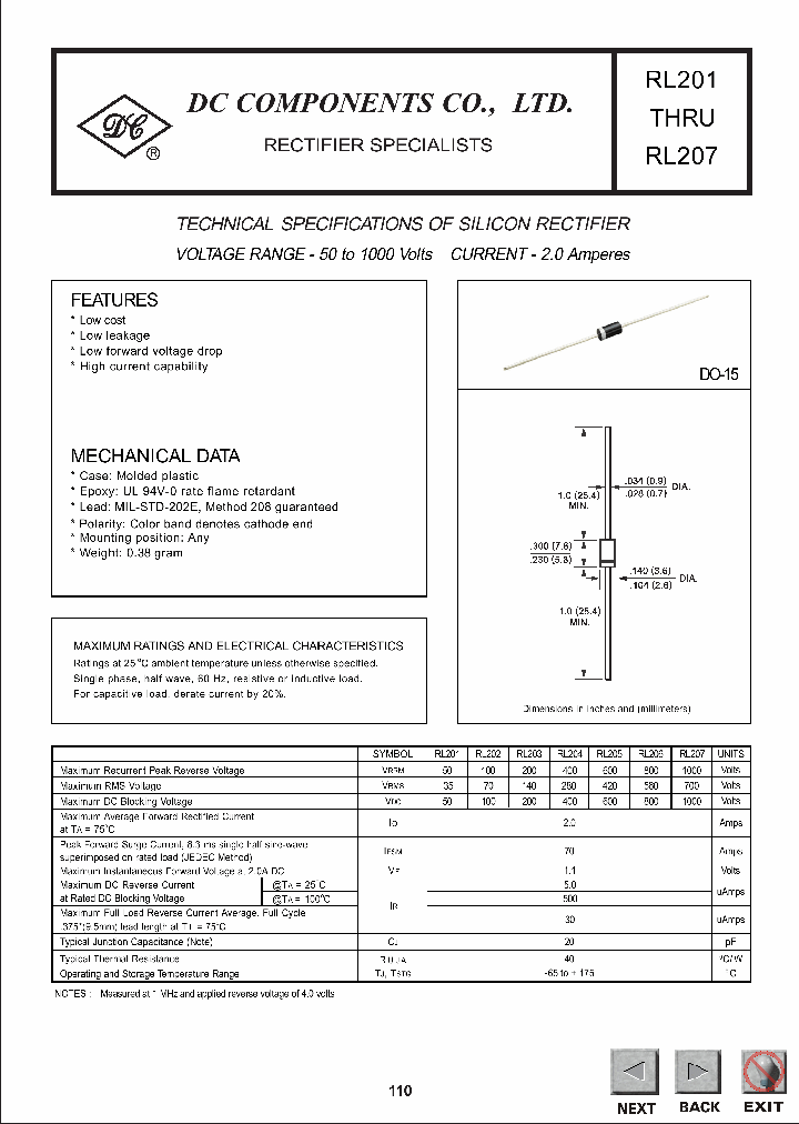 RL204_1134223.PDF Datasheet