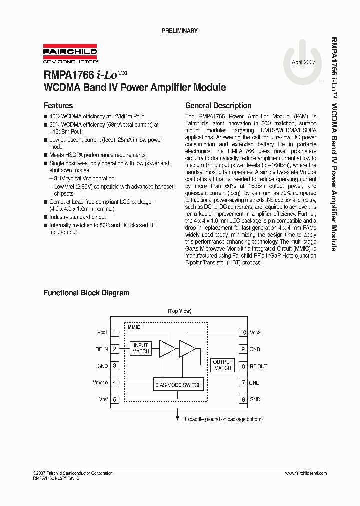 RMPA1766_1107774.PDF Datasheet