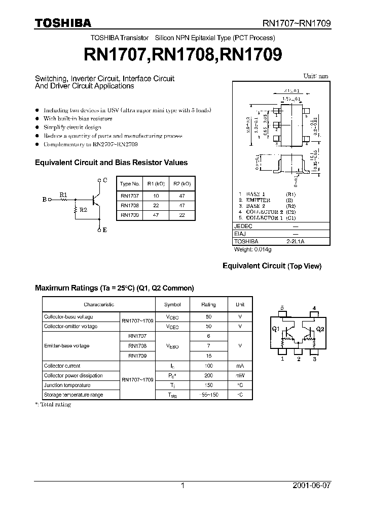 RN1709_1302301.PDF Datasheet