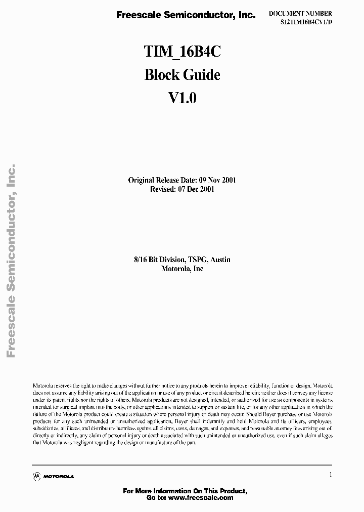 S12TIM16B4CVD_1303231.PDF Datasheet