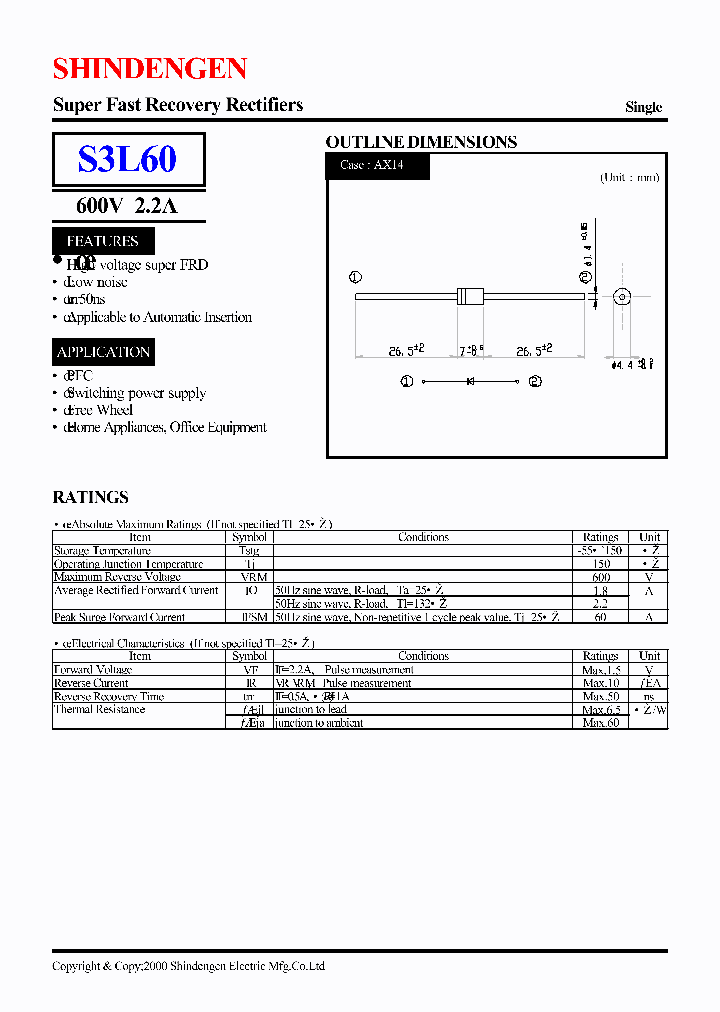 S3L60_1303787.PDF Datasheet