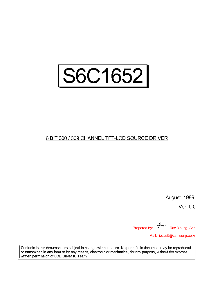 S6C1652_1304113.PDF Datasheet
