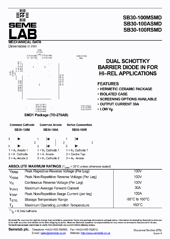 SB30-100RSMD_1305118.PDF Datasheet