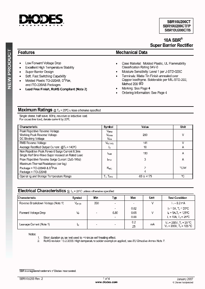 SBR10U200CT_1117530.PDF Datasheet