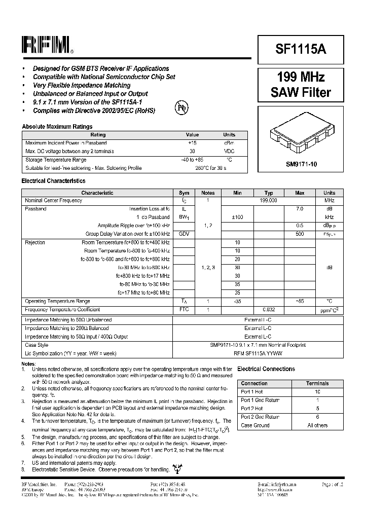 SF1115A_1307201.PDF Datasheet