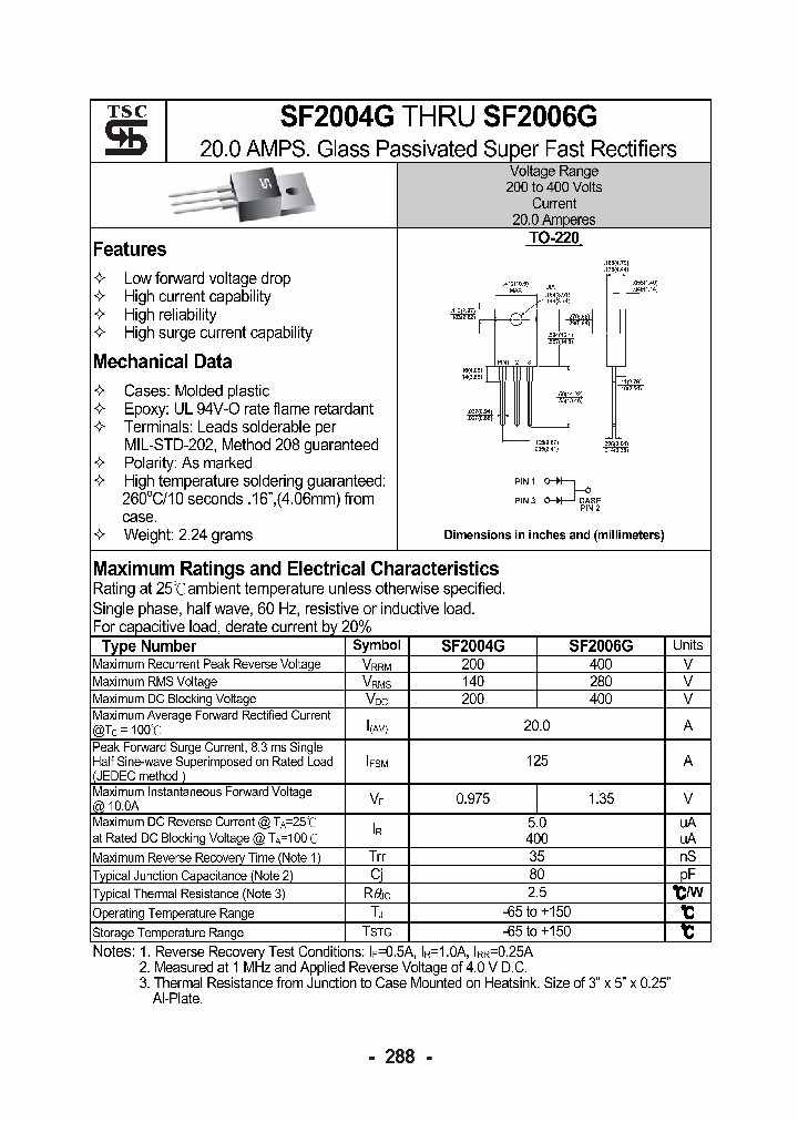 SF2006G_1307247.PDF Datasheet