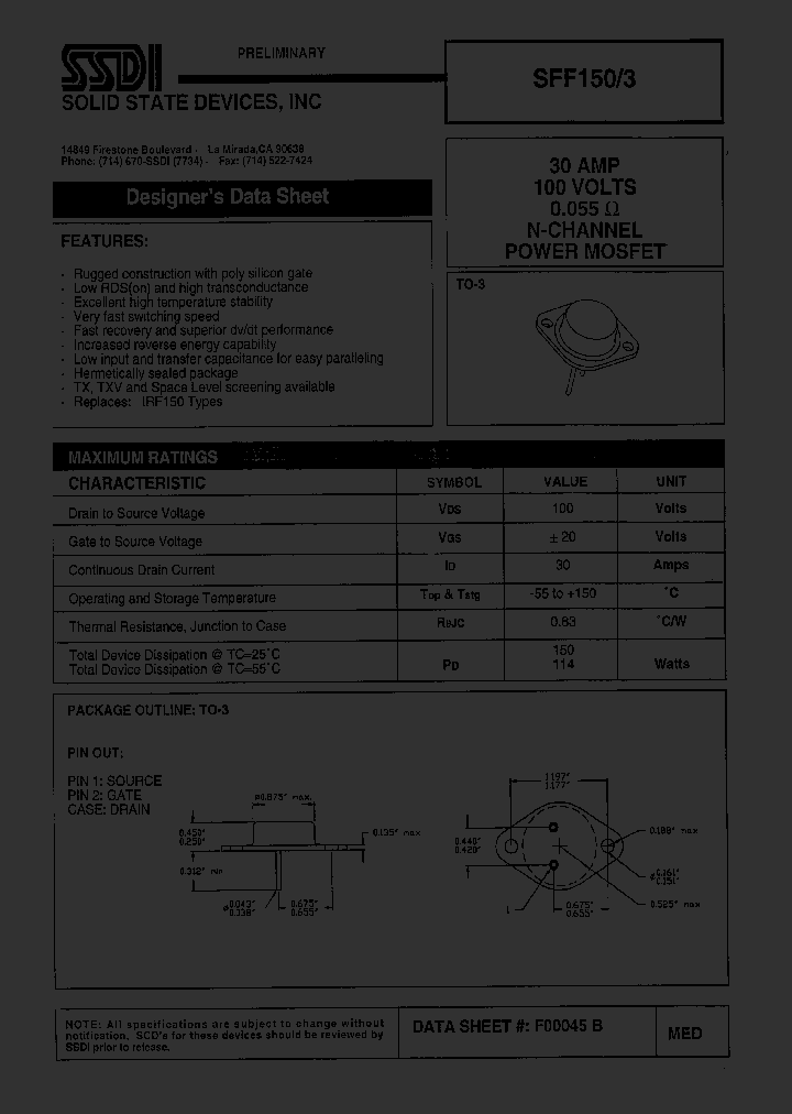 SFF1503_1307445.PDF Datasheet